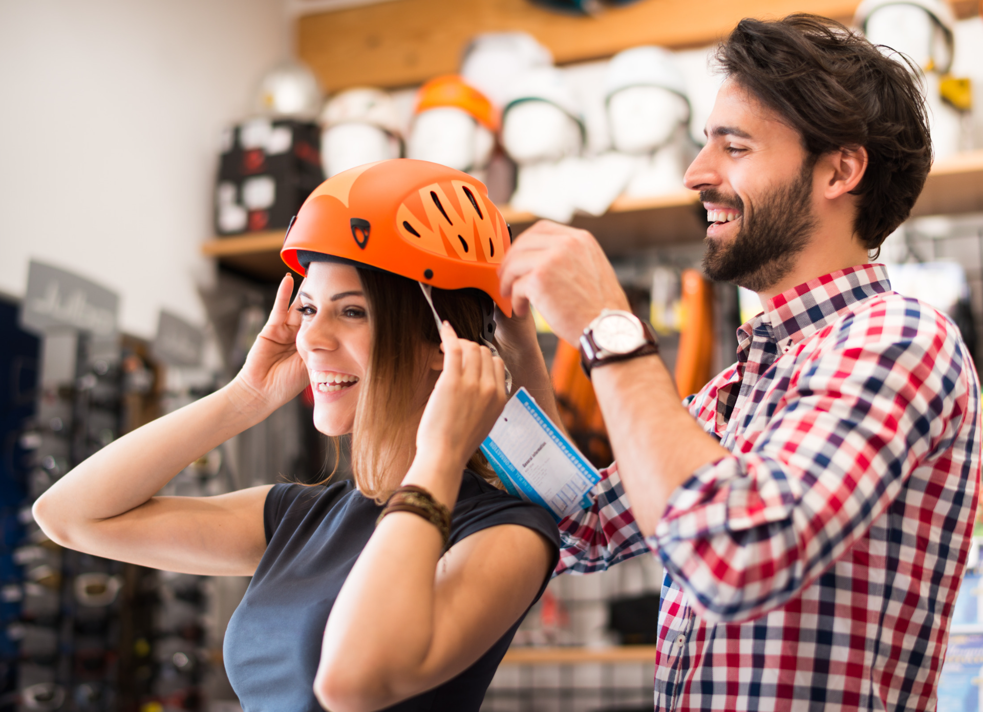 Helme für den Sport